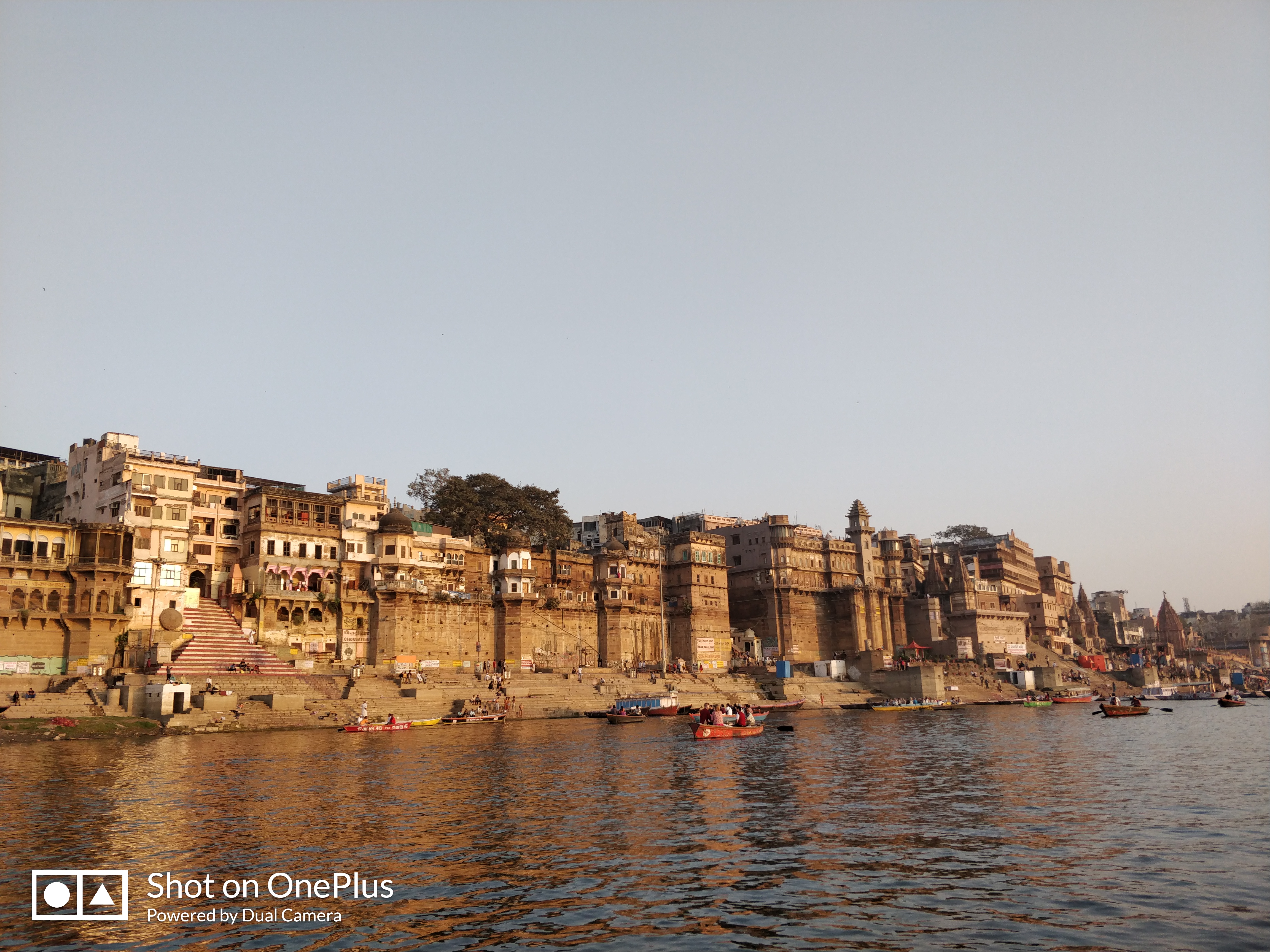 View of Ghats from Ganga River