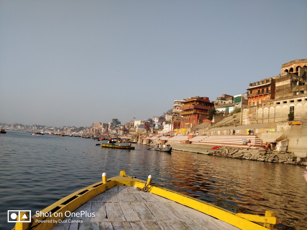 Boat Ride on River Ganga early in the morning