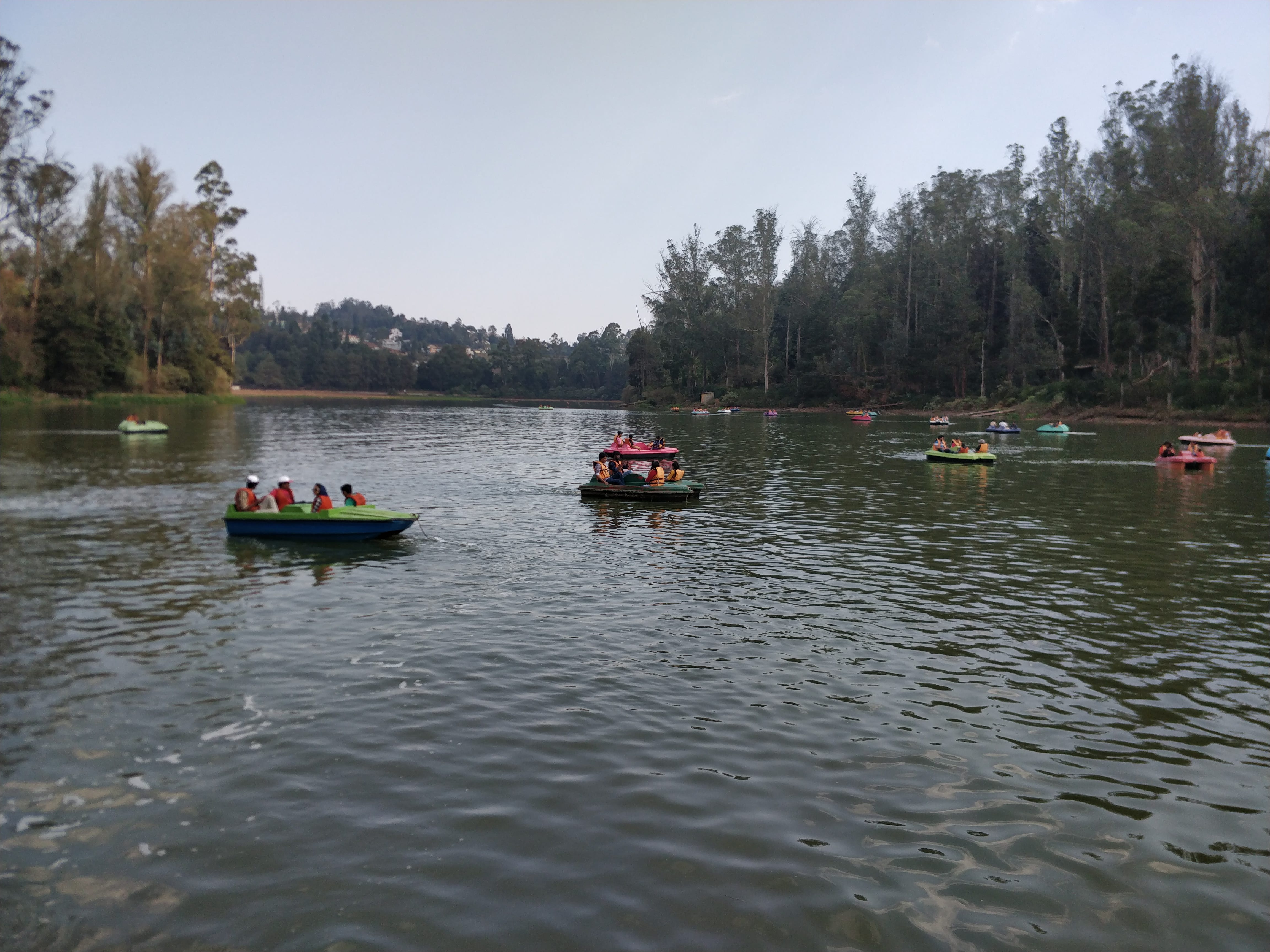 Boating at Ooty Lake