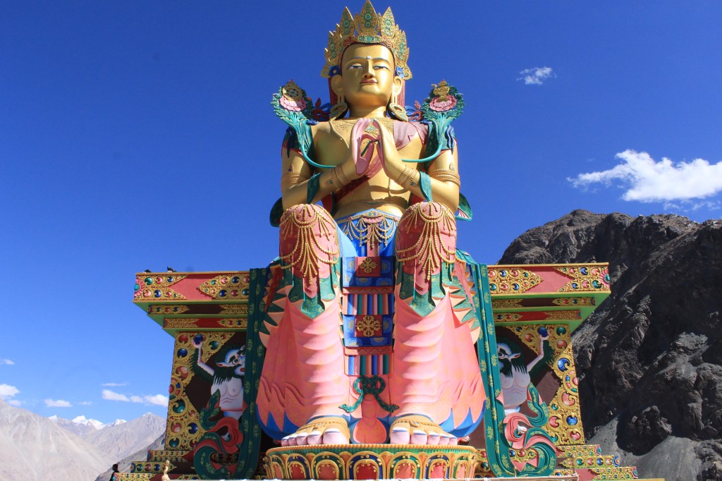 Maitreya Buddha at Diskit