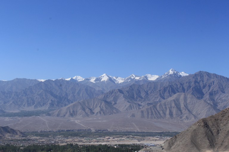 Stok Kangri Range from Leh