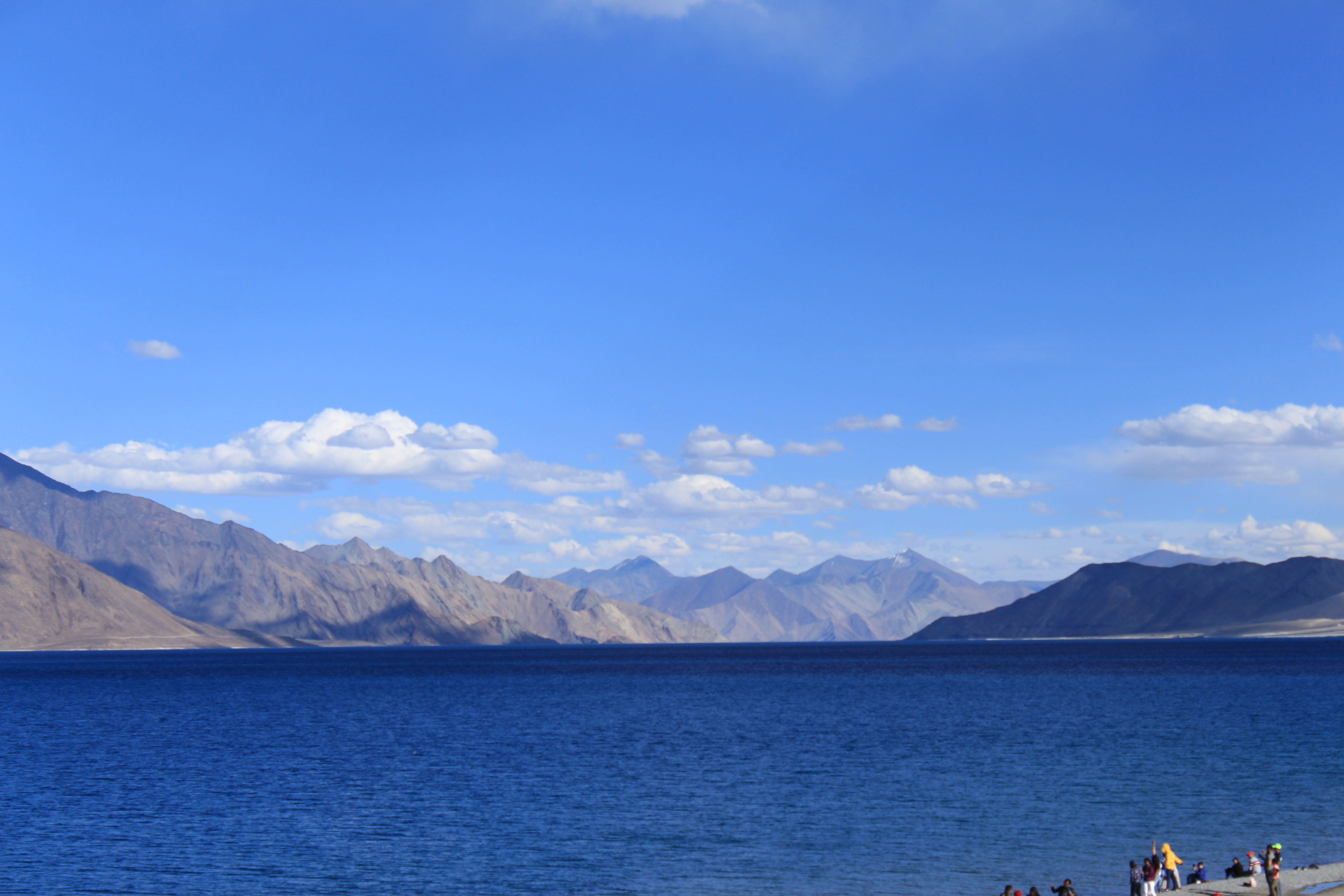 Huge Lake and having a sneek peak into Chinese border