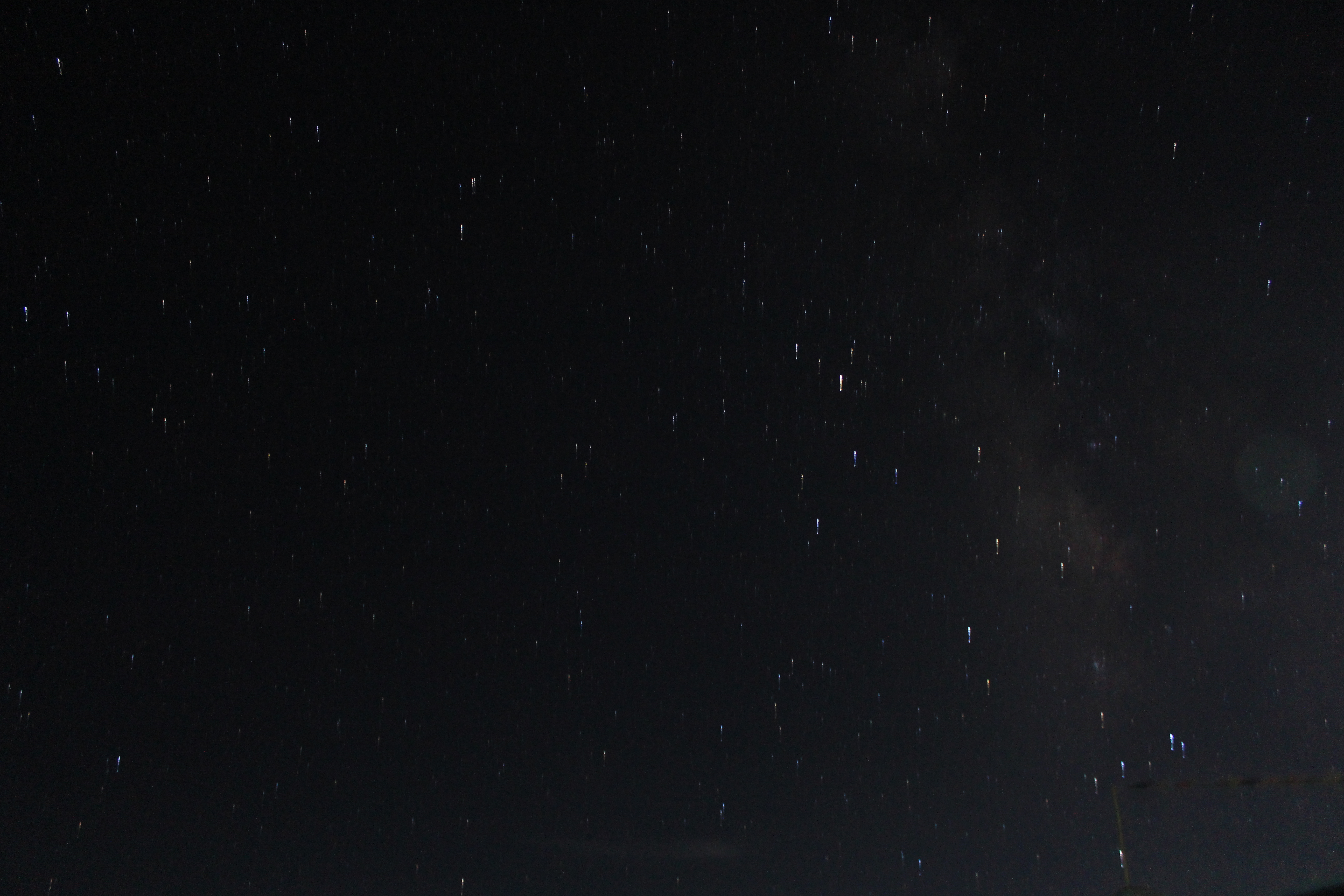 Bright stars in the night sky from Hanle