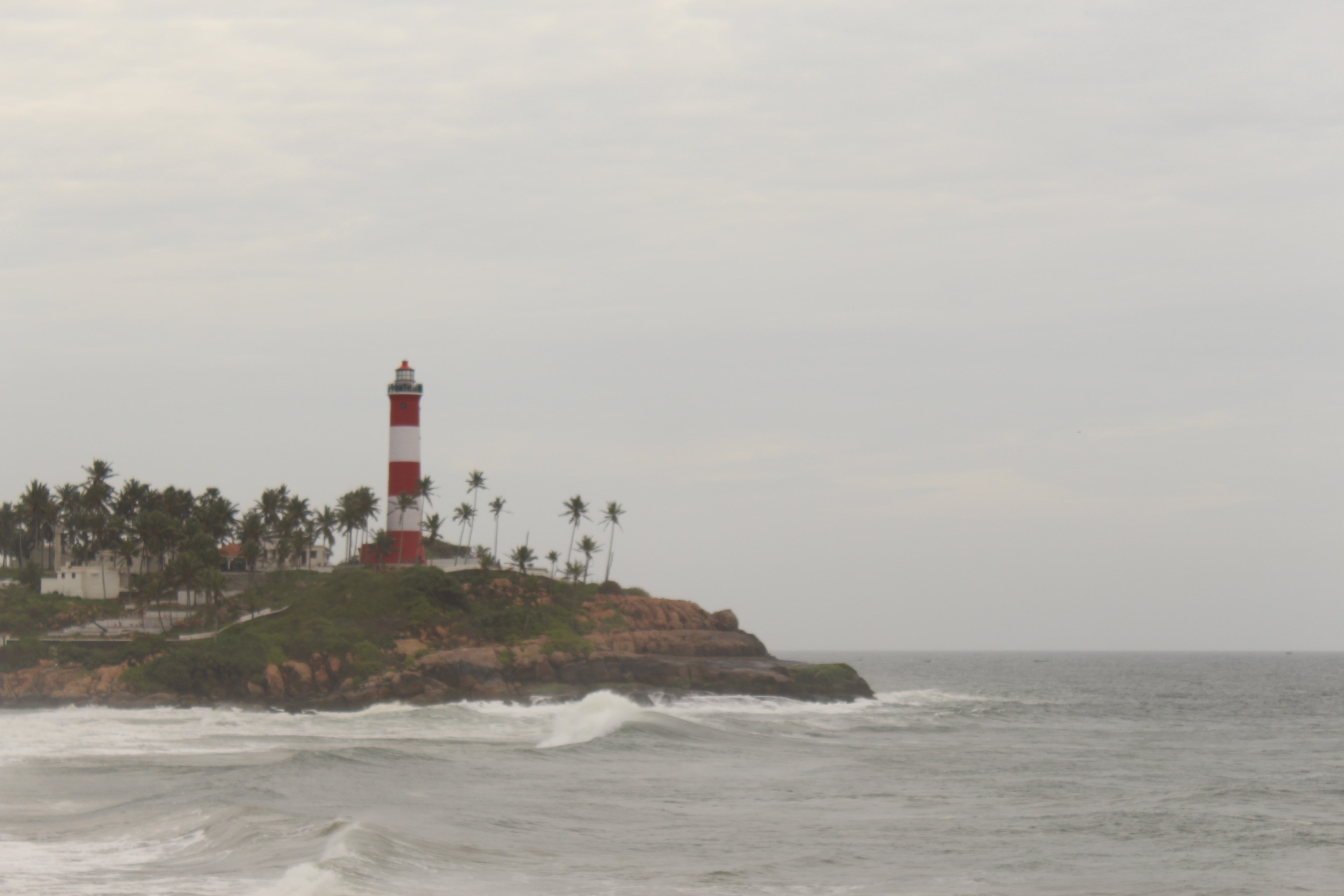 Light House at a Kovalam Beach